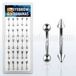 dbnem8 micro curved barbells surgical steel 316l eyebrow