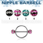 dfrnpe5 straight barbells surgical steel 316l nipple