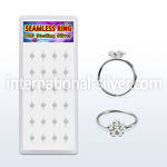dhfc24s 925 silver nose hoops nose piercing