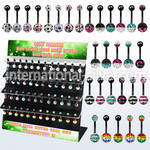 dmcd10 belly rings surgical steel 316l belly button
