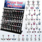 dmcd7 belly rings surgical steel 316l belly button