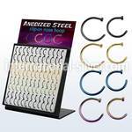 dmcltn96 fake illusion body jewelry anodized surgical steel 316l nose