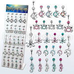 dmix12 belly rings surgical steel 316l belly button