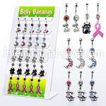 dmix1 belly rings surgical steel 316l belly button