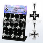 dmix7b belly rings surgical steel 316l belly button