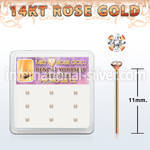 drys19 gold bend it yourself nose studs nose piercing