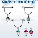 efrsnp8 straight barbells surgical steel 316l nipple