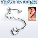 er246 fake illusion hoops surgical steel 316l belly button
