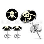 er274 stainless steel earring studs