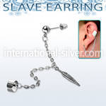 erdl12 fake illusion hoops stainless steel belly button