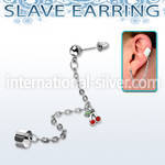 erdl2 fake illusion hoops surgical steel 316l belly button