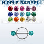 frnpe5 straight barbells surgical steel 316l nipple