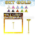 g9nbtm1 gold nose bones nose piercing