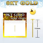 g9ysrd bend it to fit nose studs gold 