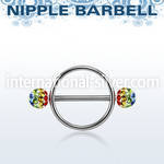 gfrnpe5 straight barbells surgical steel 316l nipple
