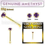 gnbge1 nose bone gold nose