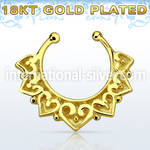 gpsepd11 fake illusion body jewelry silver 925 septum