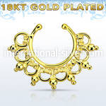 gpsepd12 fake illusion body jewelry silver 925 septum