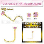 gscge3 l shape nose studs gold nose