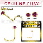 gscge5 l shape nose studs gold nose