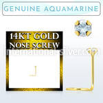 gscge8 l shape nose studs gold nose