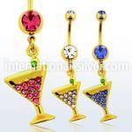 gtdmar2 belly rings anodized surgical steel 316l belly button