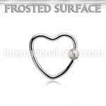 hcr16f3 surgical steel ball closure rings ear  lobe helix intim tragus  piercing