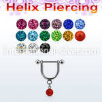 heufr4s micro curved barbells surgical steel 316l helix