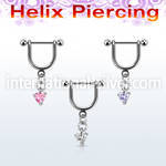 heuz4 micro curved barbells surgical steel 316l helix