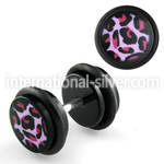 ilagr5 cheaters  illusion plugs and tapers acrylic body jewelry belly button