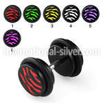 ilagr7 cheaters  illusion plugs and tapers acrylic body jewelry belly button
