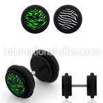 ilagr9 cheaters  illusion plugs and tapers acrylic body jewelry belly button