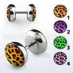 ilpb cheaters  illusion plugs and tapers surgical steel 316l belly button