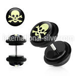 ilvgr16 cheaters  illusion plugs and tapers acrylic body jewelry belly button