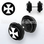 ilvgr64 cheaters  illusion plugs and tapers acrylic body jewelry belly button