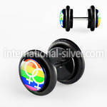 ilvgr9 cheaters  illusion plugs and tapers acrylic body jewelry belly button