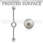 inbfo5 straight barbells surgical steel 316l helix