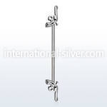 indsh30 straight barbells surgical steel 316l helix