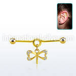 indtd18 anodized surgical steel barbells ear lobe helix piercing