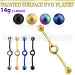 intbfo5 straight barbells anodized surgical steel 316l helix