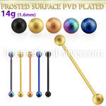 intfo5 straight barbells anodized surgical steel 316l helix