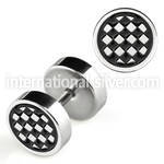 ip15 cheaters  illusion plugs and tapers surgical steel 316l ear lobe