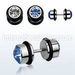 ip2c cheaters  illusion plugs and tapers surgical steel 316l belly button