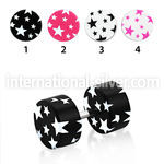 ipaa cheaters  illusion plugs and tapers acrylic body jewelry belly button