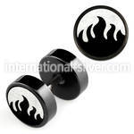 ipls4 cheaters  illusion plugs and tapers anodized surgical steel 316l belly button