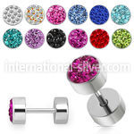 ipmc6 cheaters  illusion plugs and tapers surgical steel 316l belly button