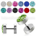 ipmc8 cheaters  illusion plugs and tapers surgical steel 316l belly button