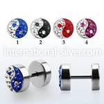 ipmcyy cheaters  illusion plugs and tapers surgical steel 316l belly button