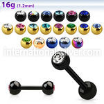 iptjb4 cheaters  illusion plugs and tapers anodized surgical steel 316l ear lobe