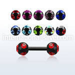 iptmjb4 cheaters  illusion plugs and tapers anodized surgical steel 316l ear lobe